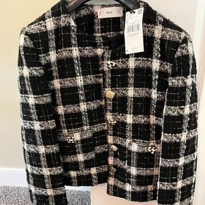 Mango cropped jacket